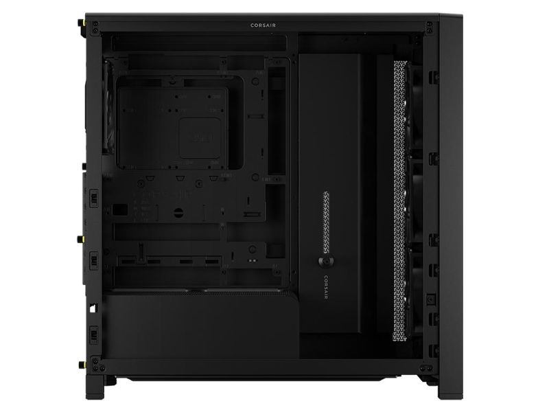 Corsair FRAME 4000D WOOD RS Gaming Midi Tower Κουτί Υπολογιστή με Πλαϊνό Παράθυρο Black/Walnut - Image 4