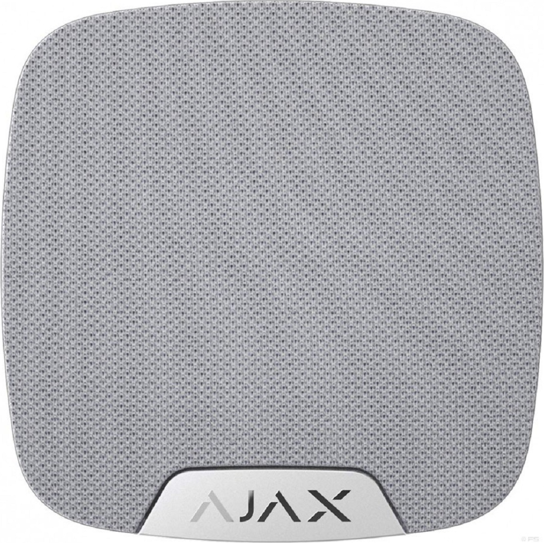 Ajax Systems Home Siren Ασύρματη RF Σειρήνα Συναγερμού Μπαταρίας Εσωτερικού Χώρου 98dB 7.6x7.5εκ. White