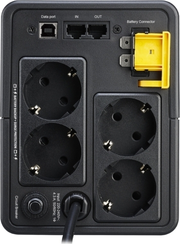 APC Back-UPS Line-Interactive 950VA 520W με 4 Schuko Πρίζες - Image 3