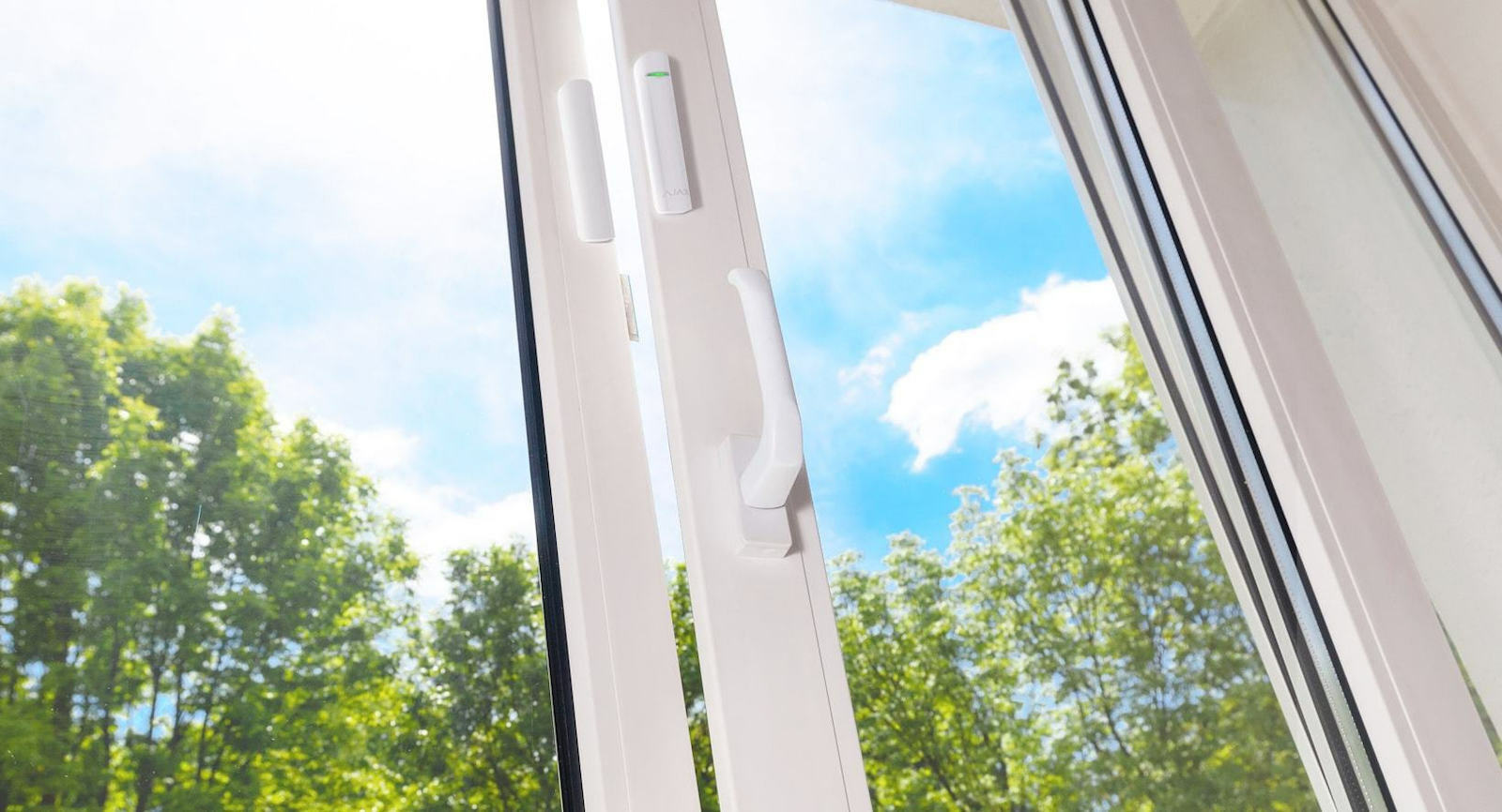 Ajax Systems DoorProtect Plus Ασύρματος Αισθητήρας Επαφής RF 20x90mm - Image 2