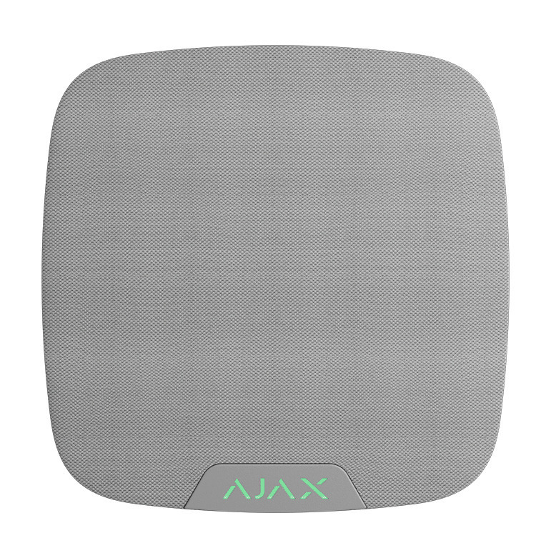 Ajax Speakerphone White Ασύρματη Μονάδα Φωνής Επαλήθευση Συναγερμού Ajax