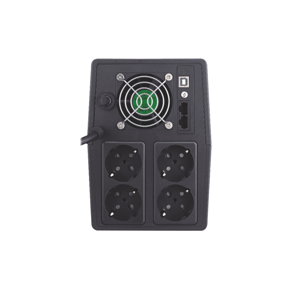 Power On VLD-1500 UPS Line-Interactive 1500VA με 4 Schuko Πρίζες - Image 3