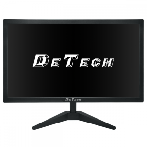 Monitor DeTech 21.5", 75Hz, Black