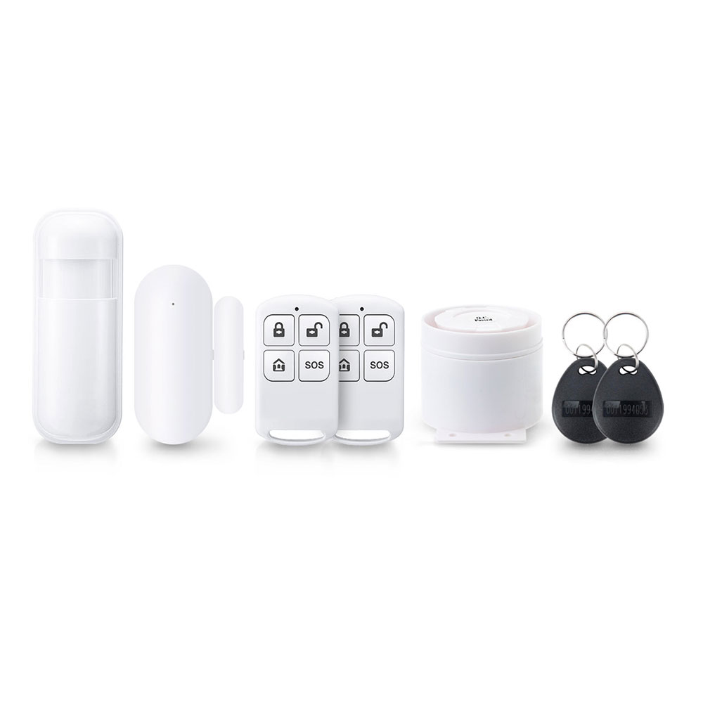 Smart alarm system No brand PST-WG107T, 8in1, GSM, Wi-Fi, Tuya Smart, White - Image 5