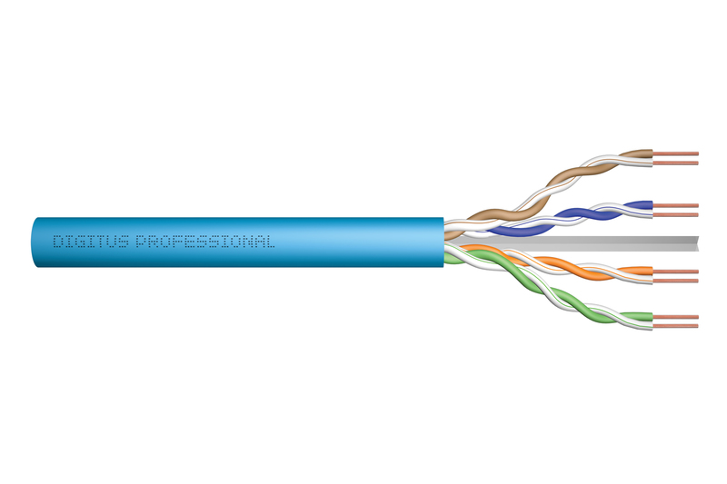 Digitus U/UTP Cat6a Simplex Blue - (DK-1613-A-VH-305) 305m