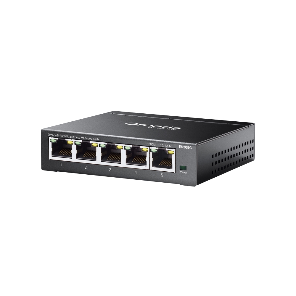 TP-Link ES205G v1.20, Omada 5-Port Gigabit Easy Managed Switch - Image 5