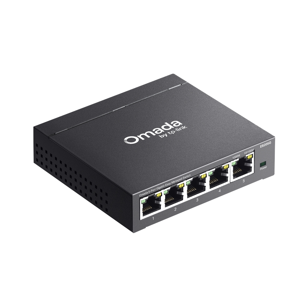 TP-Link ES205G v1.20, Omada 5-Port Gigabit Easy Managed Switch - Image 3