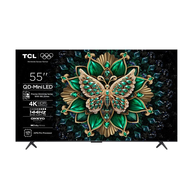 TCL 55C6K 55'' 4K QD-Mini LED TV (2025)